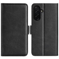 Samsung Galaxy A27 Hoesje - MobyDefend Luxe Wallet Book Case (Sluiting Zijkant) - Zwart