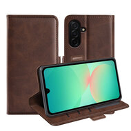 Samsung Galaxy A27 Hoesje - MobyDefend Luxe Wallet Book Case (Sluiting Zijkant) - Bruin
