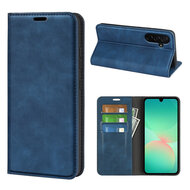 Samsung Galaxy A27 Hoesje - MobyDefend Luxe Wallet Bookcase (Magnetische Sluiting) - Blauw