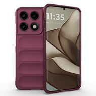 Motorola Edge 70 Pro Hoesje - MobyDefend TPU Gripcase - Donkerpaars