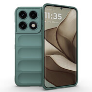 Motorola Edge 70 Pro Hoesje - MobyDefend TPU Gripcase - Groen