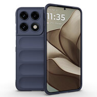 Motorola Edge 70 Pro Hoesje - MobyDefend TPU Gripcase - Blauw