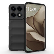Motorola Edge 70 Pro Hoesje - MobyDefend TPU Gripcase - Zwart
