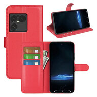 Sony Xperia 1 VIII Hoesje - MobyDefend Kunstleren Wallet Book Case (Sluiting Voorkant) - Rood