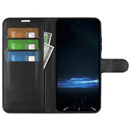 Sony Xperia 1 VIII Hoesje - MobyDefend Kunstleren Wallet Book Case (Sluiting Voorkant) - Zwart
