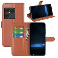 Sony Xperia 1 VIII Hoesje - MobyDefend Kunstleren Wallet Book Case (Sluiting Voorkant) - Bruin