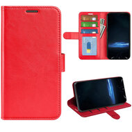 Sony Xperia 1 VIII Hoesje - MobyDefend Wallet Book Case (Sluiting Achterkant) - Rood