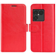 Sony Xperia 1 VIII Hoesje - MobyDefend Wallet Book Case (Sluiting Achterkant) - Rood