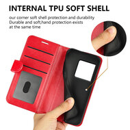 Sony Xperia 1 VIII Hoesje - MobyDefend Wallet Book Case (Sluiting Achterkant) - Bruin