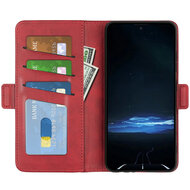 Sony Xperia 1 VIII Hoesje - MobyDefend Luxe Wallet Book Case (Sluiting Zijkant) - Rood