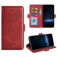 Sony Xperia 1 VIII Hoesje - MobyDefend Luxe Wallet Book Case (Sluiting Zijkant) - Rood
