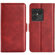 Sony Xperia 1 VIII Hoesje - MobyDefend Luxe Wallet Book Case (Sluiting Zijkant) - Rood
