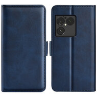 Sony Xperia 1 VIII Hoesje - MobyDefend Luxe Wallet Book Case (Sluiting Zijkant) - Blauw