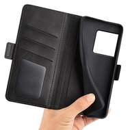 Sony Xperia 1 VIII Hoesje - MobyDefend Luxe Wallet Book Case (Sluiting Zijkant) - Zwart