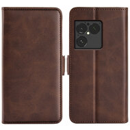 Sony Xperia 1 VIII Hoesje - MobyDefend Luxe Wallet Book Case (Sluiting Zijkant) - Bruin