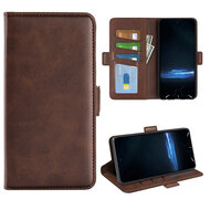 Sony Xperia 1 VIII Hoesje - MobyDefend Luxe Wallet Book Case (Sluiting Zijkant) - Bruin