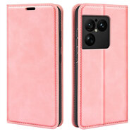 Sony Xperia 1 VIII Hoesje - MobyDefend Luxe Wallet Bookcase (Magnetische Sluiting) - Roze