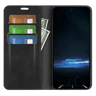 Sony Xperia 1 VIII Hoesje - MobyDefend Luxe Wallet Bookcase (Magnetische Sluiting) - Zwart