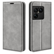 Sony Xperia 1 VIII Hoesje - MobyDefend Luxe Wallet Bookcase (Magnetische Sluiting) - Grijs