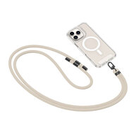 Tech-Protect Telefoonkoord - Taupe / Zwart