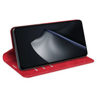 Xiaomi 17T Hoesje - MobyDefend Luxe Wallet Bookcase (Magnetische Sluiting) - Rood