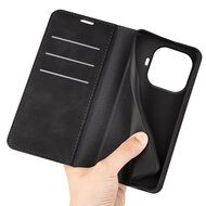 Xiaomi 17T Hoesje - MobyDefend Luxe Wallet Bookcase (Magnetische Sluiting) - Zwart