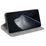 Xiaomi 17T Hoesje - MobyDefend Luxe Wallet Bookcase (Magnetische Sluiting) - Grijs