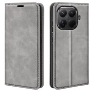 Xiaomi 17T Hoesje - MobyDefend Luxe Wallet Bookcase (Magnetische Sluiting) - Grijs