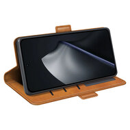 Xiaomi 17T Hoesje - MobyDefend Luxe Wallet Book Case (Sluiting Zijkant) - Lichtbruin