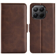 Xiaomi 17T Hoesje - MobyDefend Luxe Wallet Book Case (Sluiting Zijkant) - Bruin