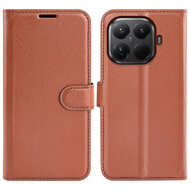 Xiaomi 17T Hoesje - MobyDefend Kunstleren Wallet Book Case (Sluiting Voorkant) - Bruin