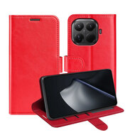 Xiaomi 17T Hoesje - MobyDefend Wallet Book Case (Sluiting Achterkant) - Rood
