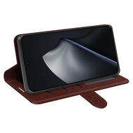 Xiaomi 17T Hoesje - MobyDefend Wallet Book Case (Sluiting Achterkant) - Bruin
