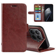 Xiaomi 17T Hoesje - MobyDefend Wallet Book Case (Sluiting Achterkant) - Bruin