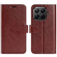 Xiaomi 17T Hoesje - MobyDefend Wallet Book Case (Sluiting Achterkant) - Bruin
