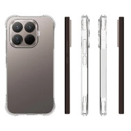 Xiaomi 17T Hoesje - MobyDefend Transparante Shockproof TPU Backcover - Verstevigde Hoeken - Volledig Doorzichtig