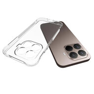 Xiaomi 17T Hoesje - MobyDefend Transparante Shockproof TPU Backcover - Verstevigde Hoeken - Volledig Doorzichtig