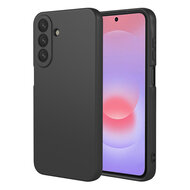 Samsung Galaxy A27 Hoesje - MobyDefend Matte Siliconen Backcover - Zwart