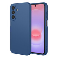 Samsung Galaxy A27 Hoesje - MobyDefend Matte Siliconen Backcover - Blauw