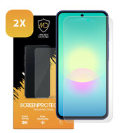 2-Pack Samsung Galaxy A27 Screenprotectors - MobyDefend Case-Friendly Screensavers - Gehard Glas