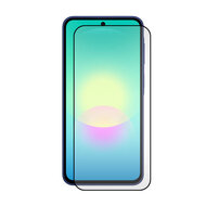 2-Pack Samsung Galaxy A27 Screenprotectors - MobyDefend Screensavers Met Zwarte Randen - Gehard Glas 