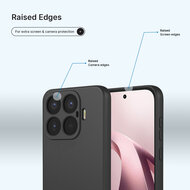 Xiaomi 17T Hoesje - MobyDefend Matte Siliconen Backcover - Zwart