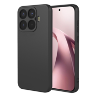Xiaomi 17T Hoesje - MobyDefend Matte Siliconen Backcover - Zwart