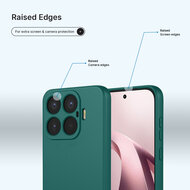 Xiaomi 17T Hoesje - MobyDefend Matte Siliconen Backcover - Groen