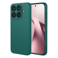 Xiaomi 17T Hoesje - MobyDefend Matte Siliconen Backcover - Groen