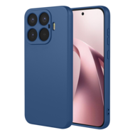 Xiaomi 17T Hoesje - MobyDefend Matte Siliconen Backcover - Blauw