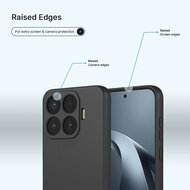 Xiaomi 17T Pro Hoesje - MobyDefend Matte Siliconen Backcover - Zwart