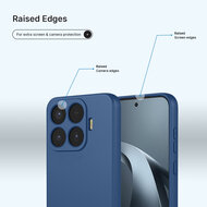 Xiaomi 17T Pro Hoesje - MobyDefend Matte Siliconen Backcover - Blauw