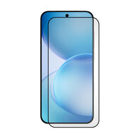 2-Pack Oppo Reno16 F/FS Screenprotectors - MobyDefend Screensavers Met Zwarte Randen - Gehard Glas 