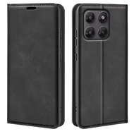 Motorola Moto G37 Power Hoesje - MobyDefend Luxe Wallet Bookcase (Magnetische Sluiting) - Zwart